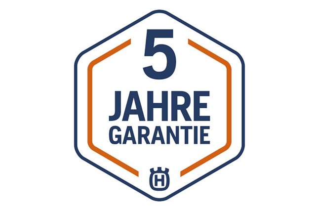 5 Jahre Garantie