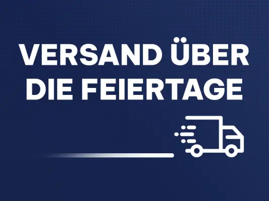 WICHTIGE INFO: Versand über die Feiertage - WICHTIGE INFO: Versand über die Feiertage