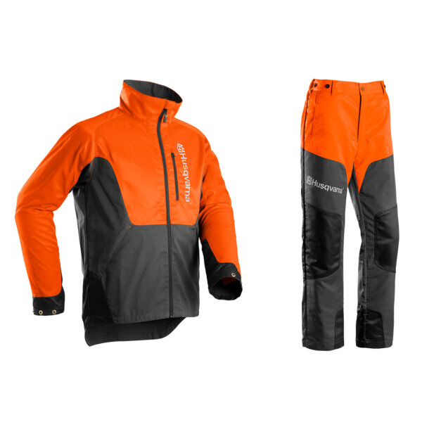 Husqvarna Bekleidungsangebot Schnittschutz Bundhose 52 + Jacke L