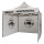 Weber #Werkeholics Easy-Up Zelt 3 x 3 m 75 Jahre Limited Edition grau